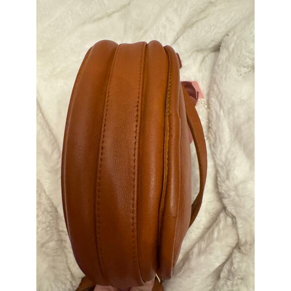 Vintage 1998 Coach 6834 British Tan Small Saddle Bag Crossbody – Restored - Picture 8 of 16